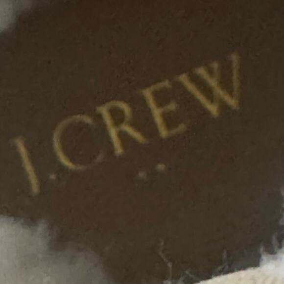 J. Crew Synthetic Upper Lug-Sole Chelsea Boots Round Toe Natural Size 9.5 NWOB - Picture 11 of 12